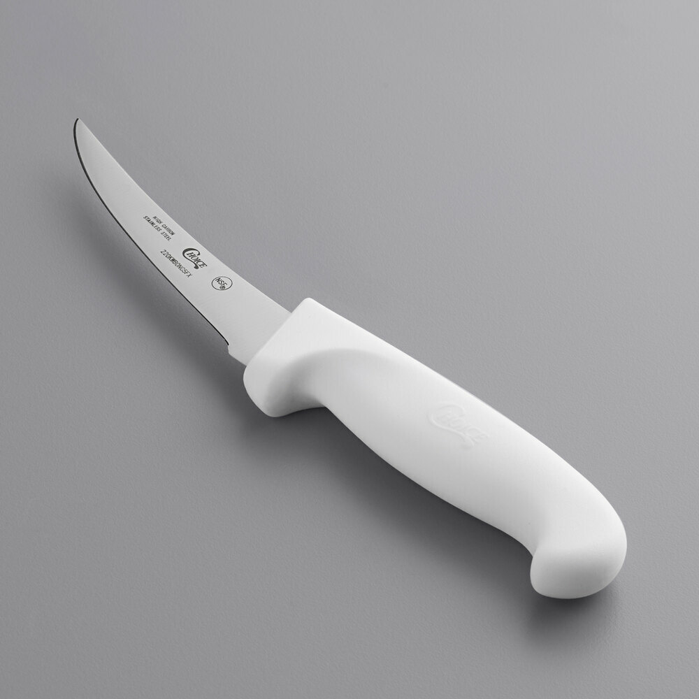 5″ White Boning Knife NSF Listed (select style below)