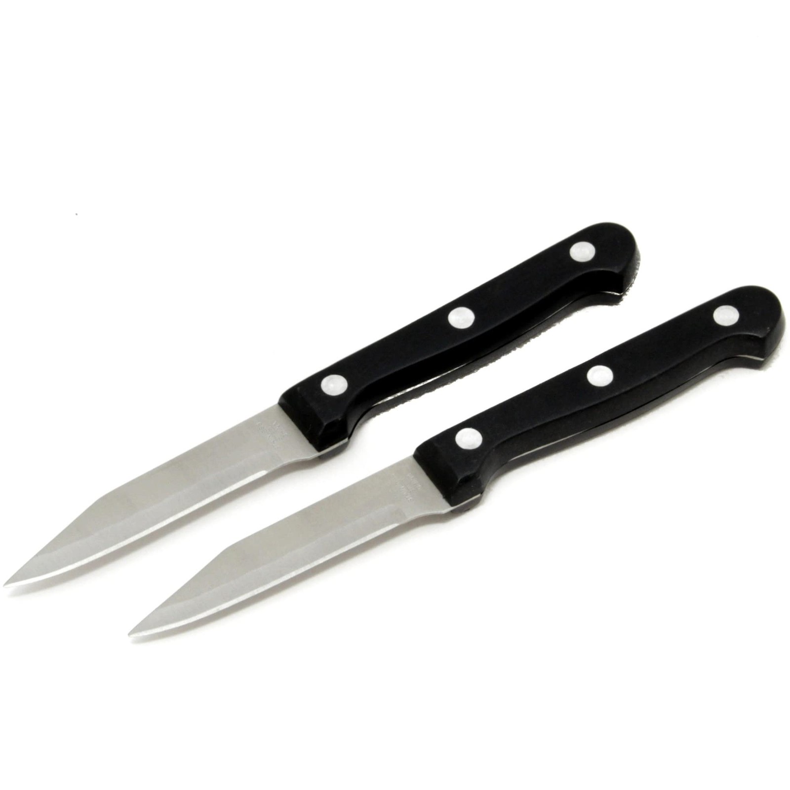 Select Paring Knives 9.5 inch 2 piece knife set Stainless Steel/Black
