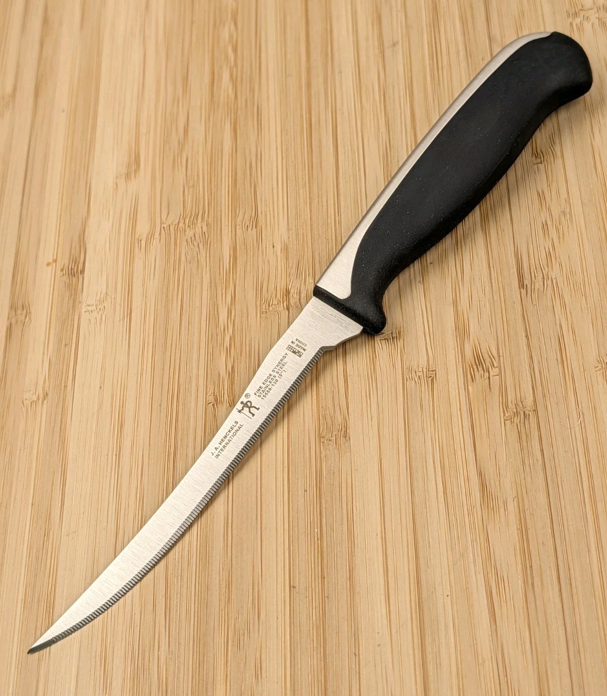 J.A. Henckels FINE EDGE SYNERGY 5-inch FILET Knife, Flexible, Model #15550-130