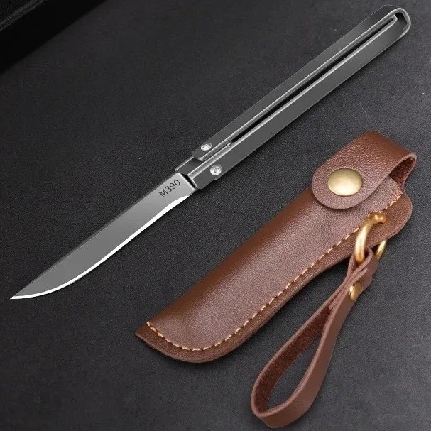 M390 Folding Kitchen Knife Portable Utility Chef Knife Razor Sharp Tool