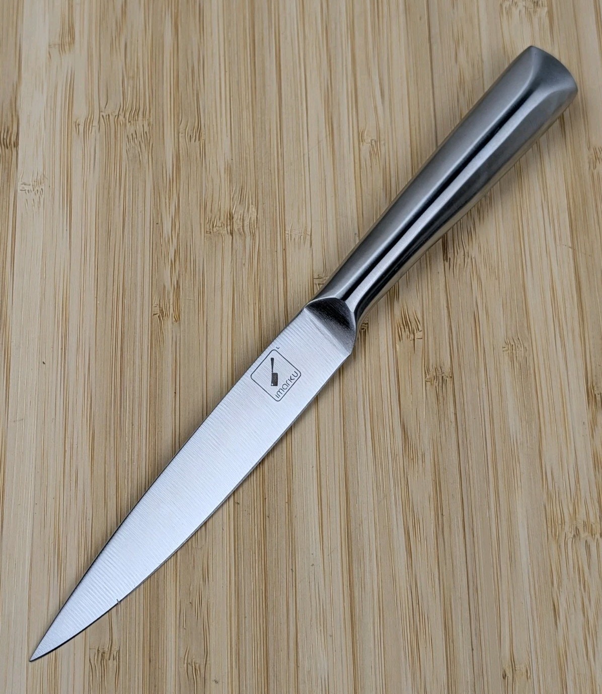imarku 5-in UTILITY Knife, Straight, KATANA Series K19, FORGED Stainless Blade