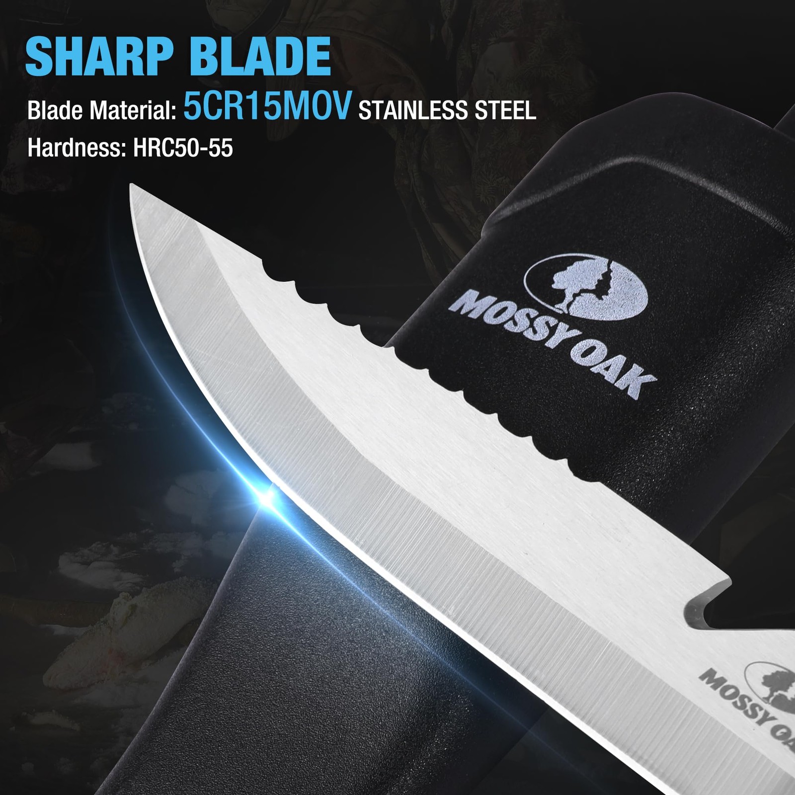 4″ Fishing & Bait Knife with Protective Sheath