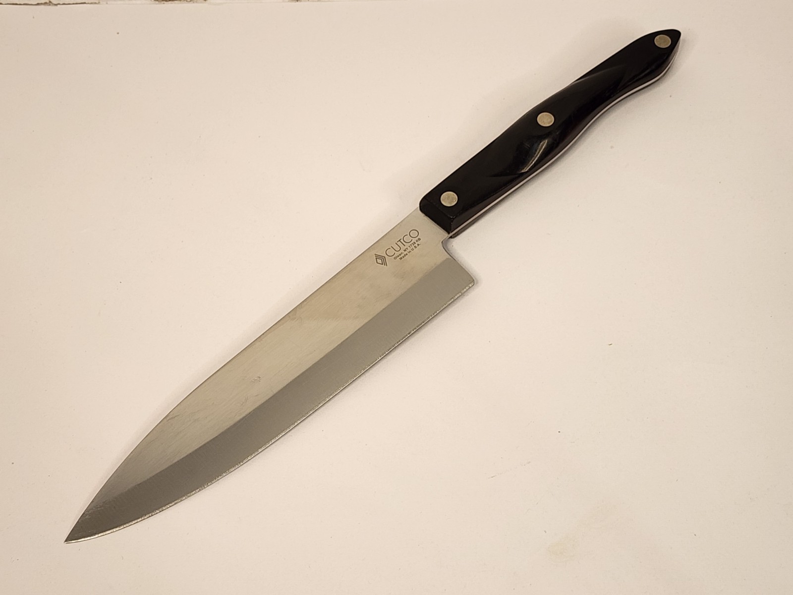 Cutco 1728 Petite Chef Knife Brown Handle Kitchen Knife USA