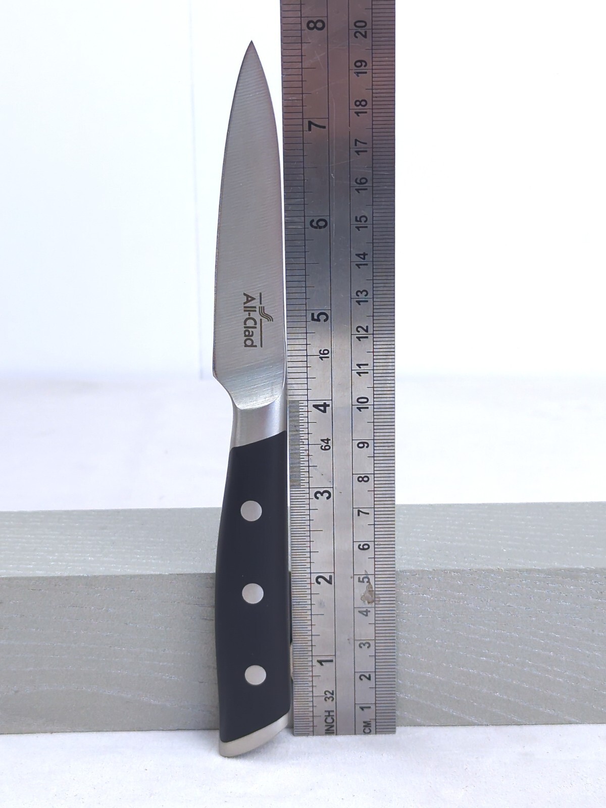 ALL-CLAD 3.5″ PARING Knife, FORGED German Stainless Steel, TRIPLE-RIVET Handle