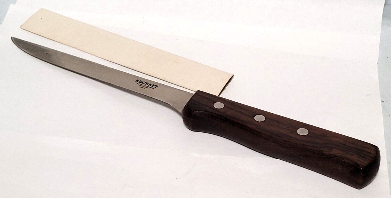 ADCRAFT Hi -stainless steel 6″ Boning Blade Knife – Wood Handle-Japan, NEW