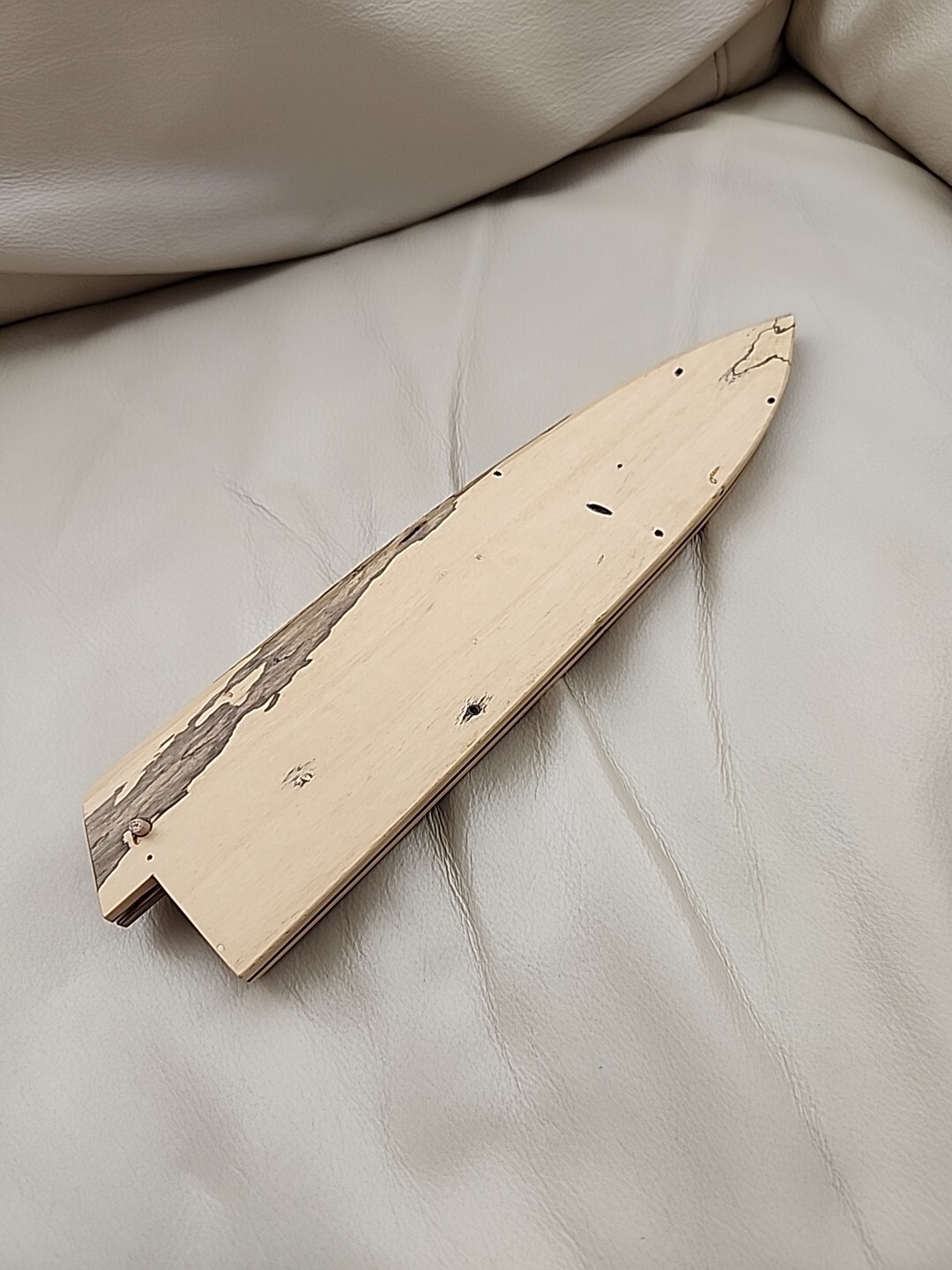 Wooden saya for MIYABI BIRCHWOOD SG2 9-INCH 9″ 9 1/2″ CHEF’S KNIFE custom made
