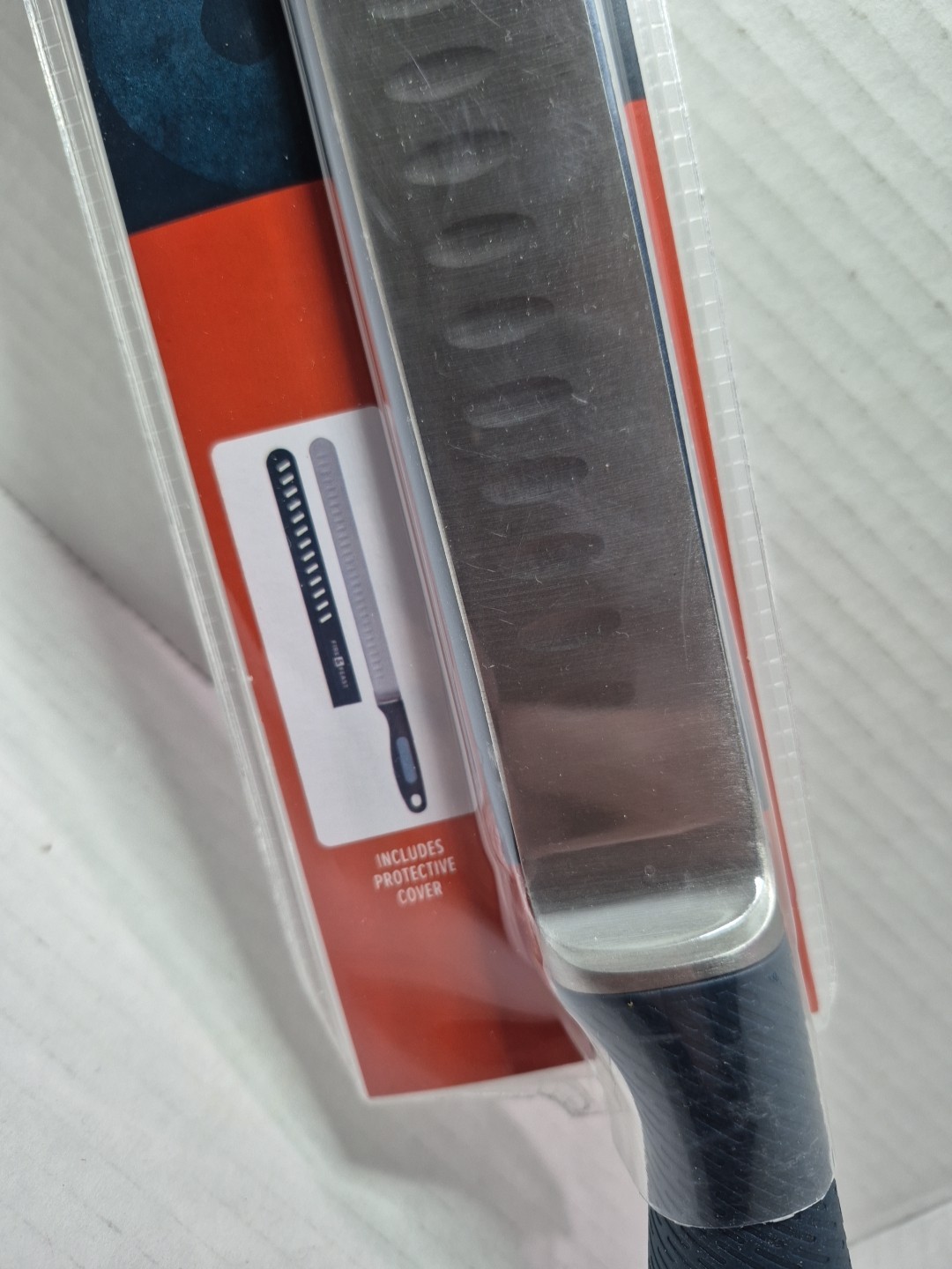 Fire & Feast 12 Inch Carving Knife Brand New In Package Slicing Blade W/ Cover