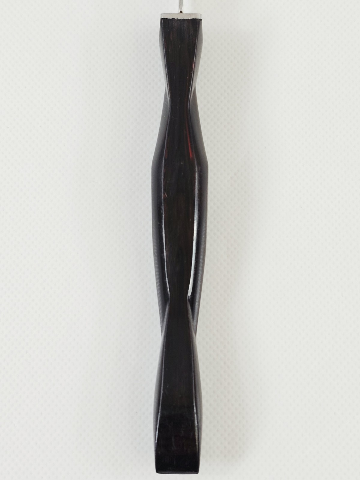 Cutco 1758 / 1759 USA Made Brown Swirl Steak Table Knife 3.5″ Chrome MCM Accent