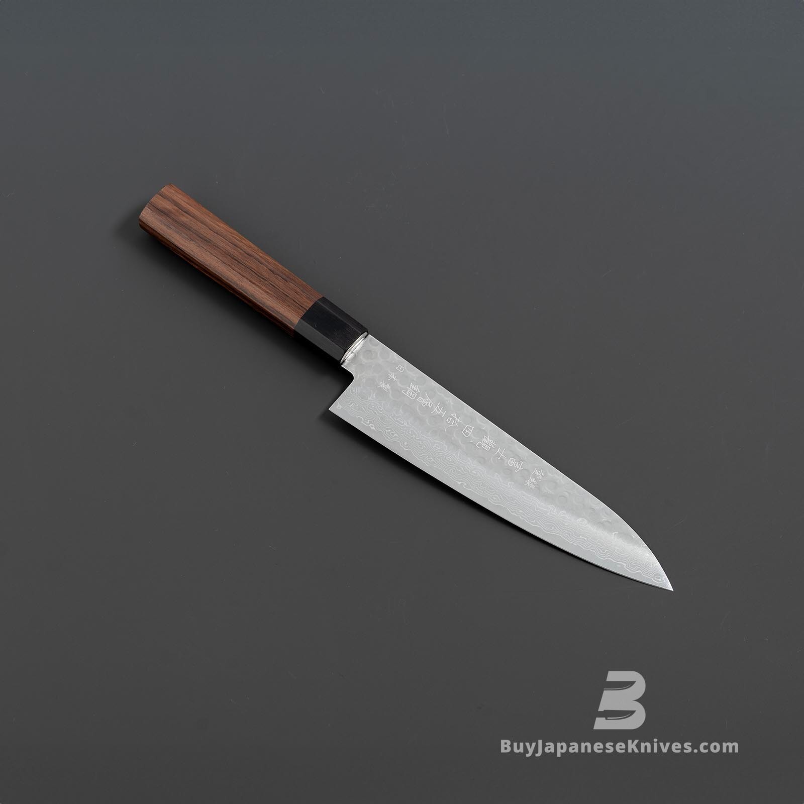 Seki Knives 45-Layer Damascus Hammered WA Japanese Chef’s Gyuto Knife