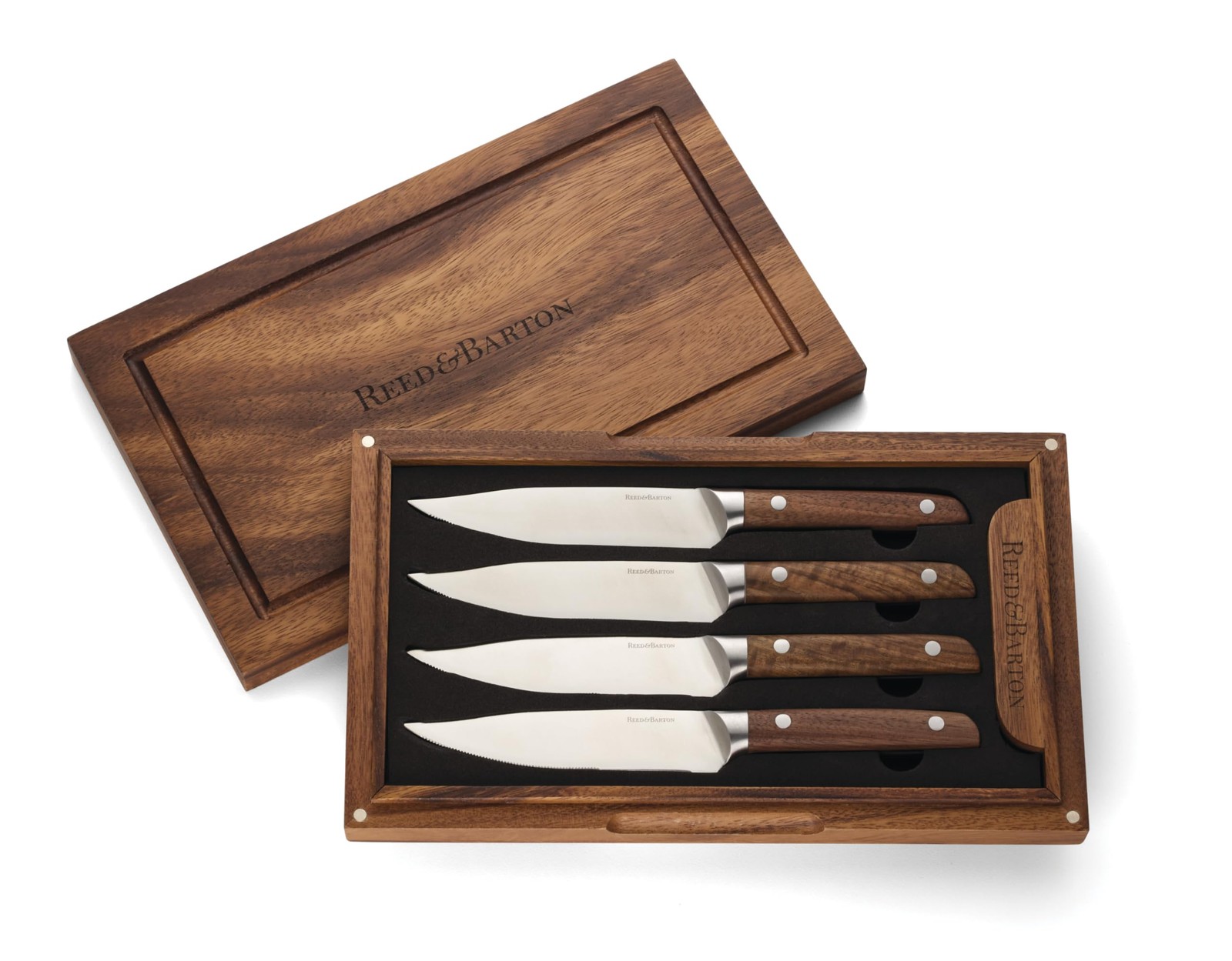 Steak , Asher Steak Set Of 4 with , Stainless Steel Cutlery Sets, Wood Handle…