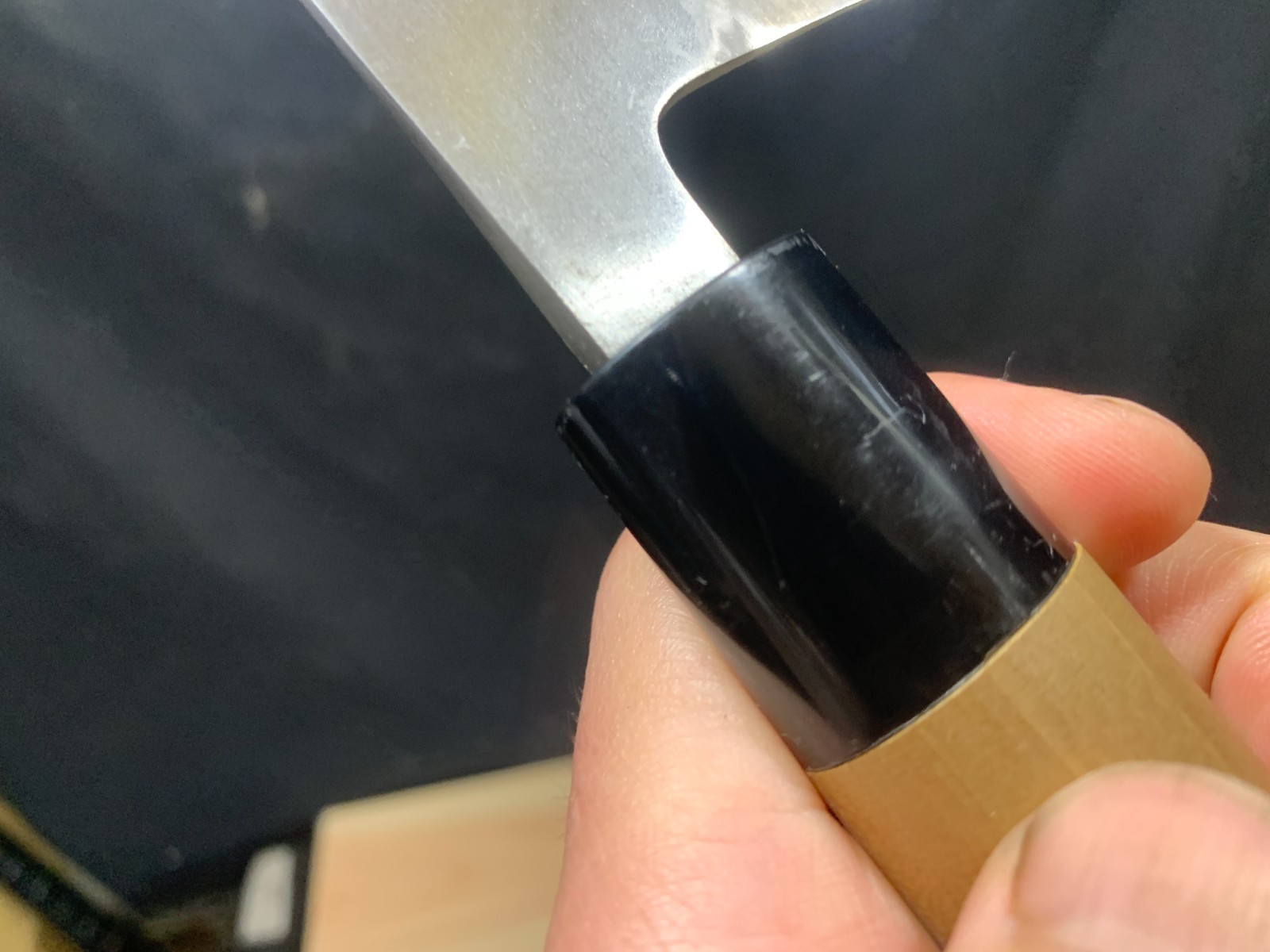 #3 Sharpened: Japanese Kitchen Knife – Nakiri 30 16-cm – 120g /carbon steel