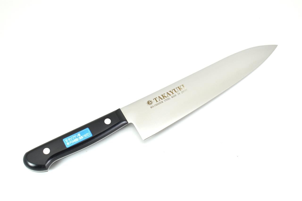Sakai Takayuki Molybdenum Steel, Gyuto Knife Antibacterial PC Handle