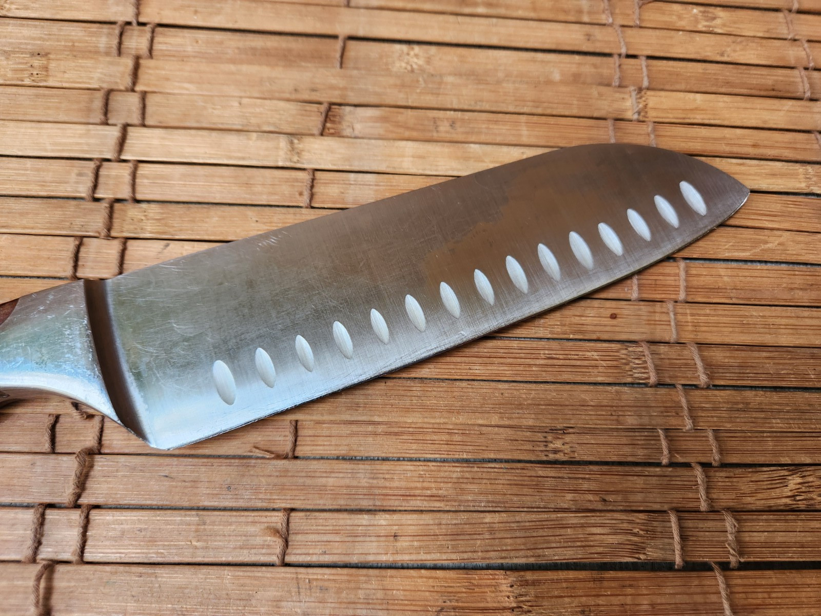 GUNTER WILHELM EXECUTIVE CHEF SERIES 7 INCH SANTOKU KNIFE – 440C GERMAN STEEL