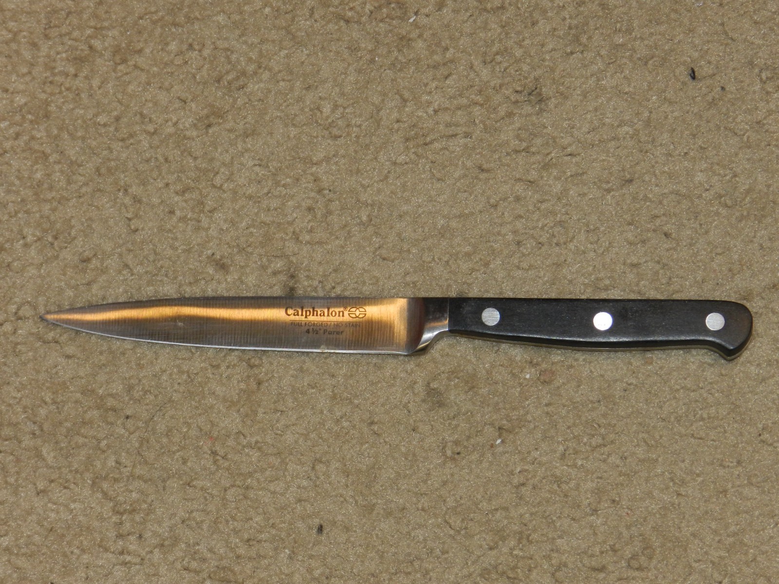 CALPHALON Full Forged / No Stain 4-1/2″ Parer EXCELLENT COND.