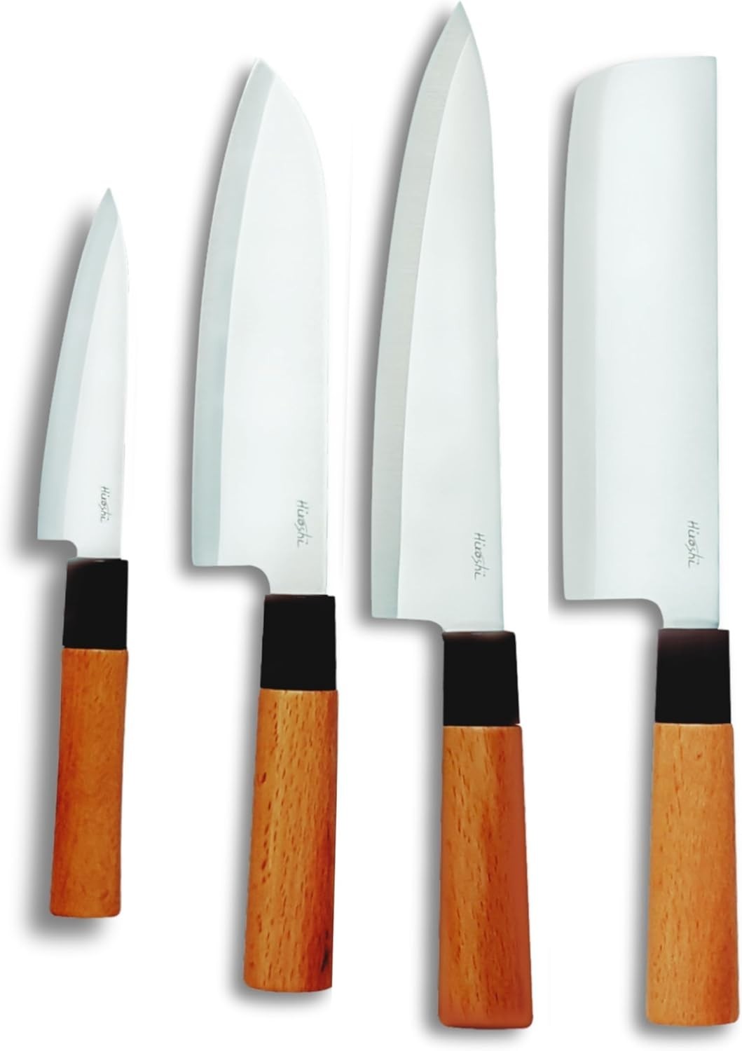Premium Sushi & Sashimi Chef’s Knives Set of 4 Knives Ultra Carbon Steel Blades