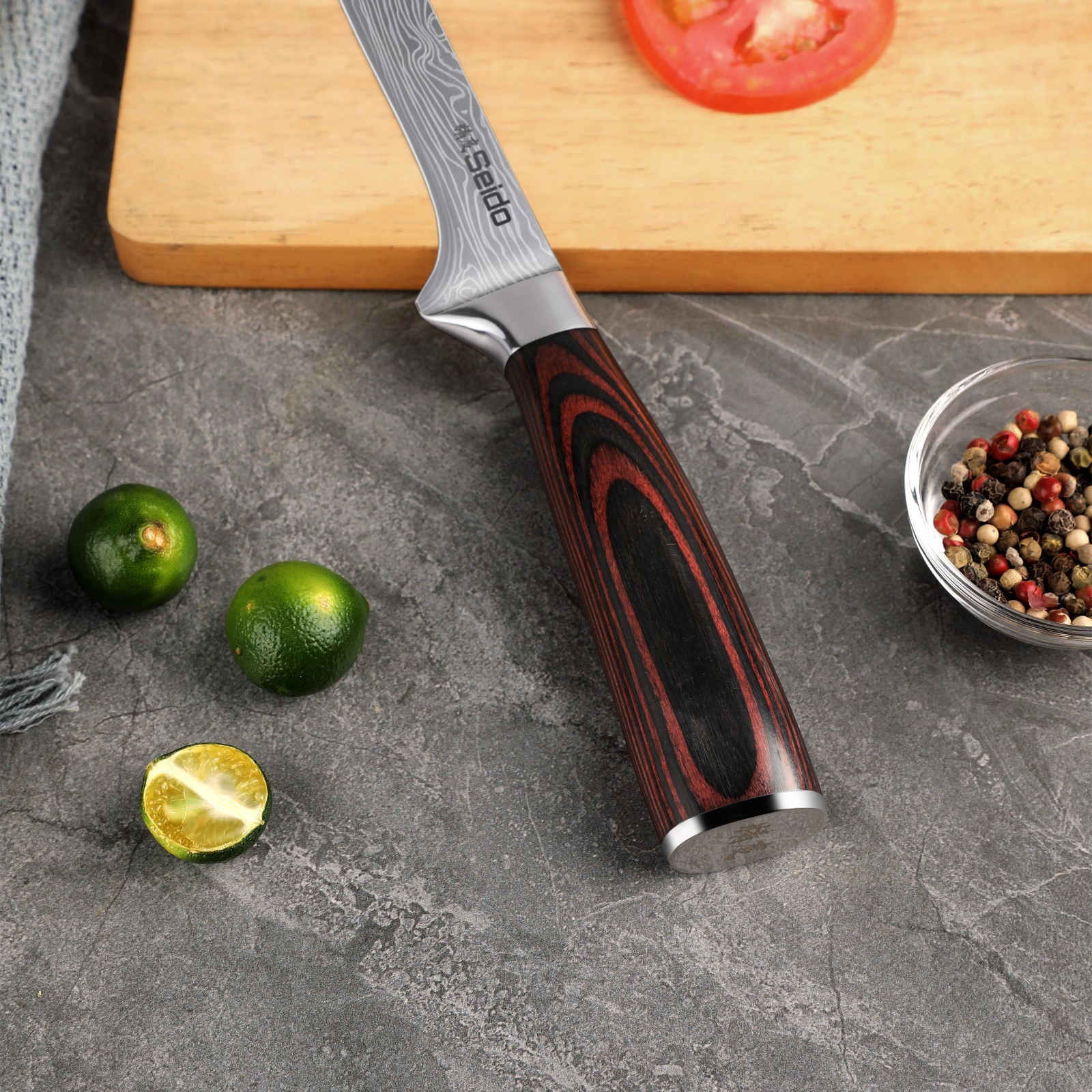 Master 6″ Boning Knife – Professional Razor Sharp Blade, Durable Stainless Steel
