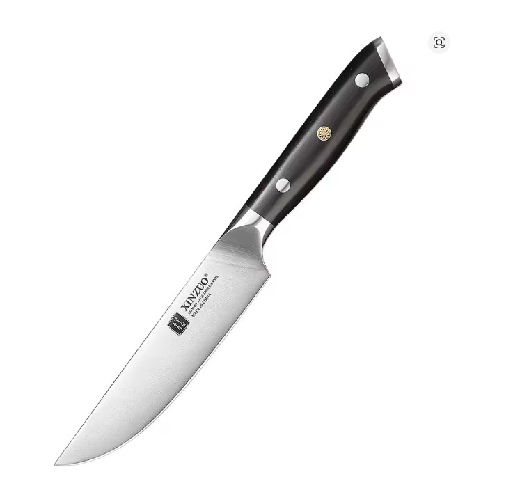 XINZUO Premium Modern 1-8PCS Din 1.4116 Stainless Steel Chef, Santoku…..
