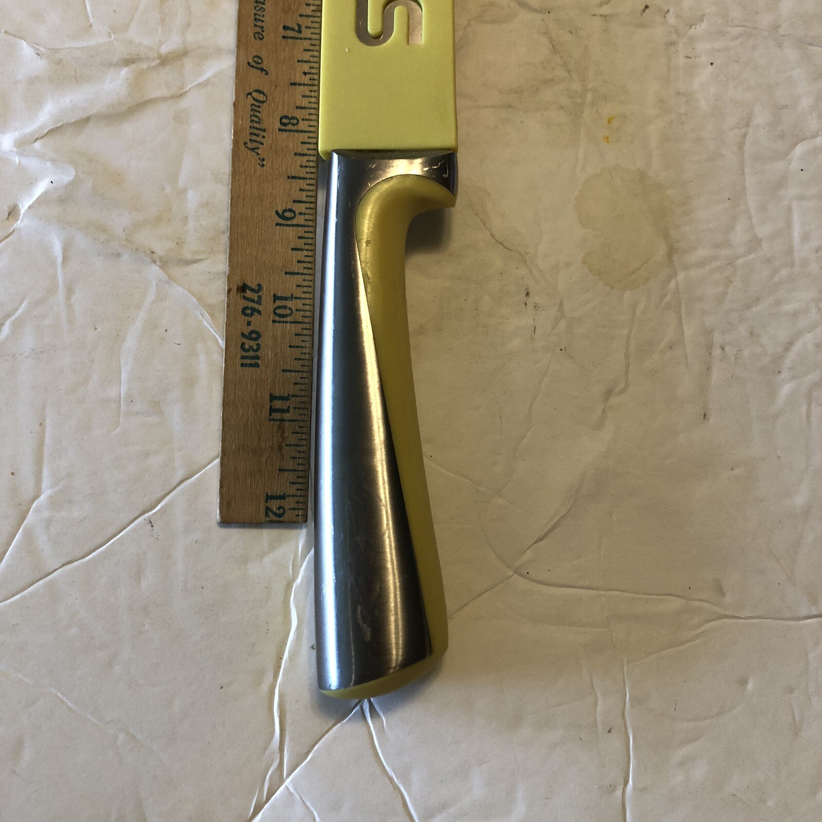 Skandia Knife 8.5” Inches With Yellow Blade Guard