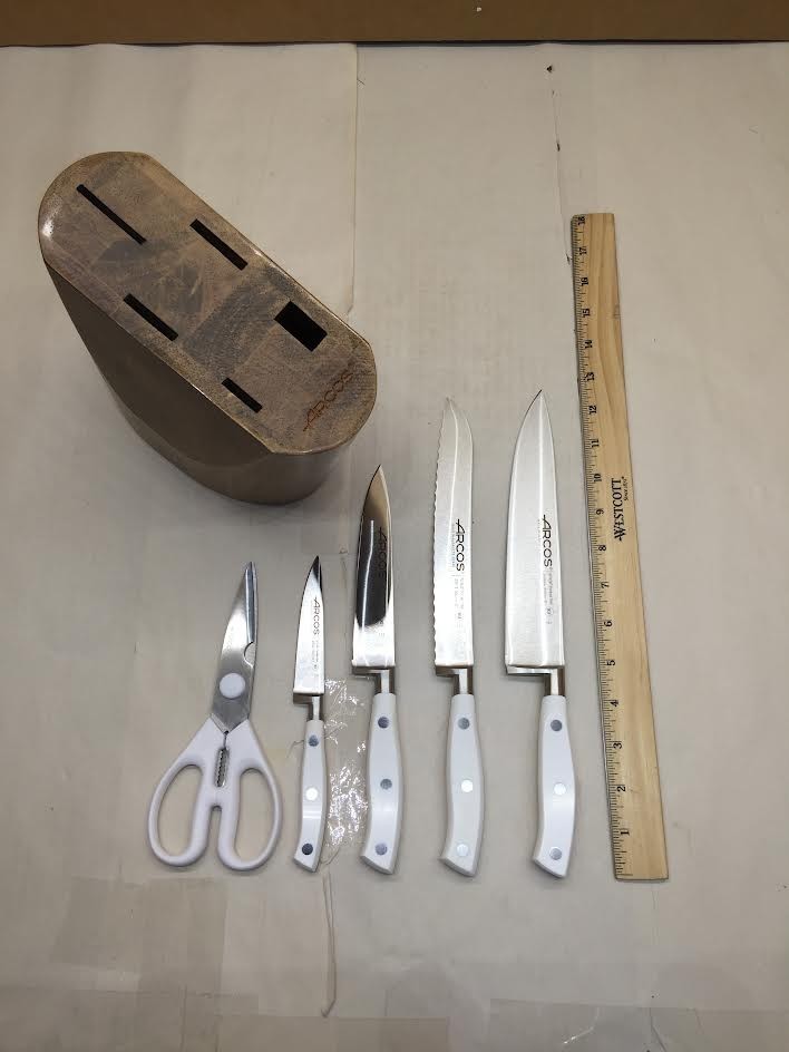 Arcos Forged Knife Block 5 pieces
