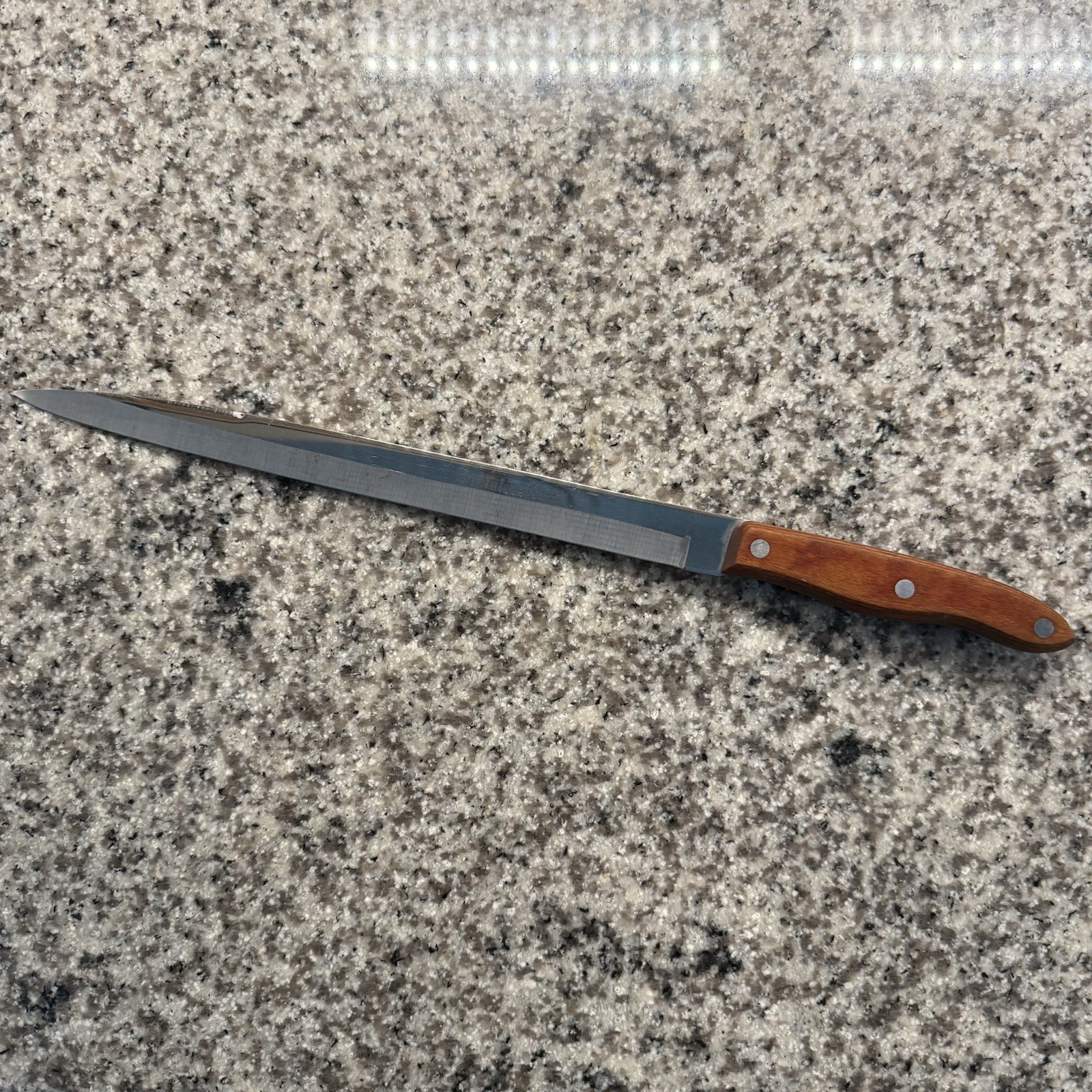 VTG Interpur Stainless Steel Filet Slicing Knife Made In Japan 10.5″ Blade