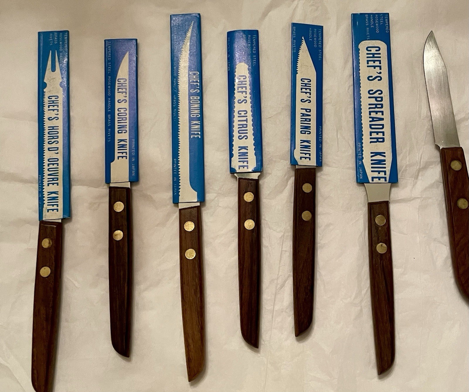 Chef’s Brand Mini Utility Knife Set Made In Japan Free Gift Pairing Knife Read