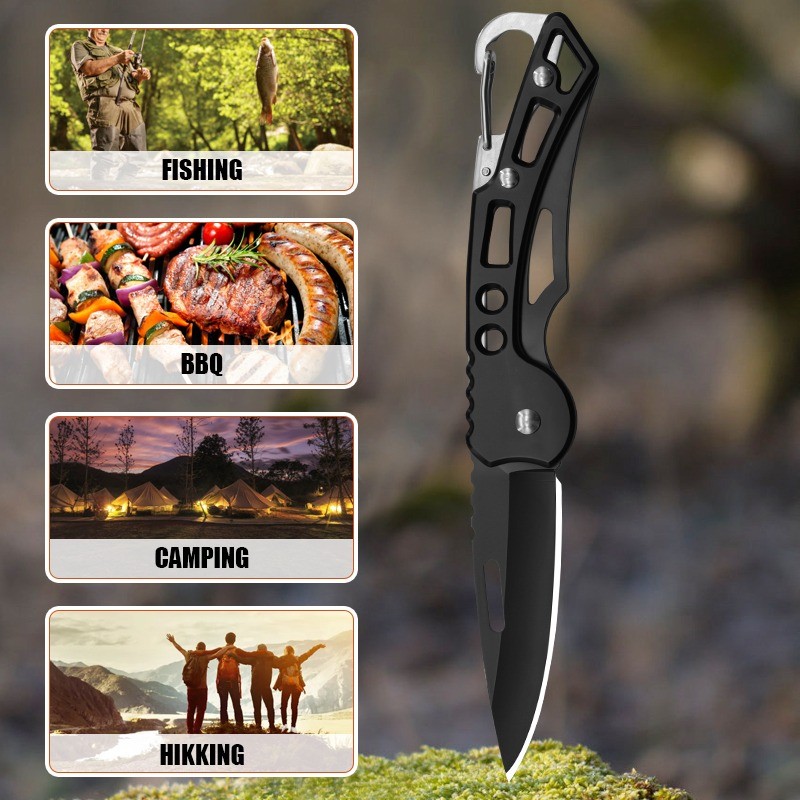 50PCS Multi-function Fruit Cutting Boning Butcher Meat Cleaver Camping Knife