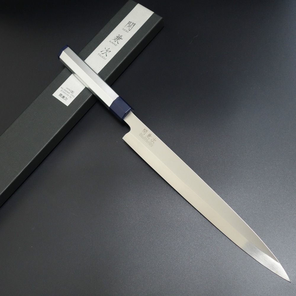 Seki Kanetsugu Yanagiba Kitchen Knife 270mm Molybdenum Aluminum Handle New