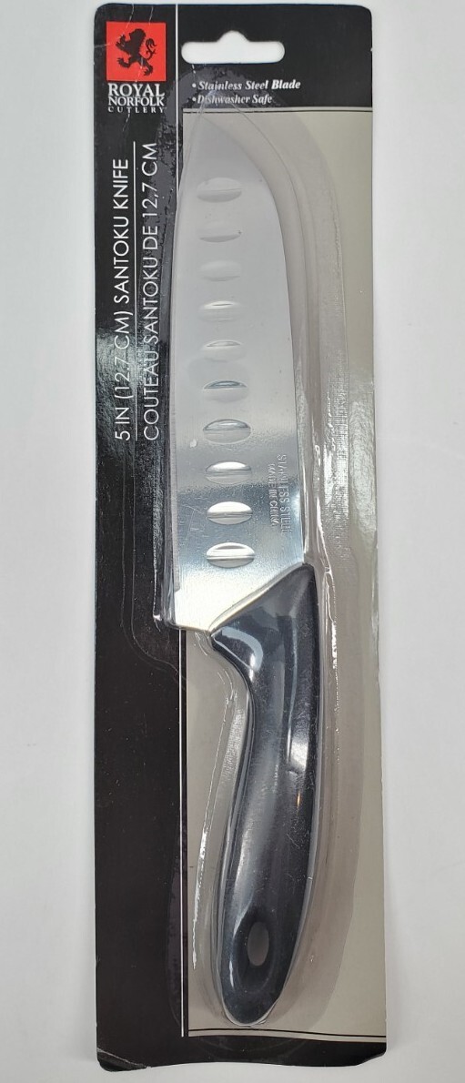 Set of 3 Royal Norfolk Cutlery 5″ Utility Knife, Stainless Steel Blade