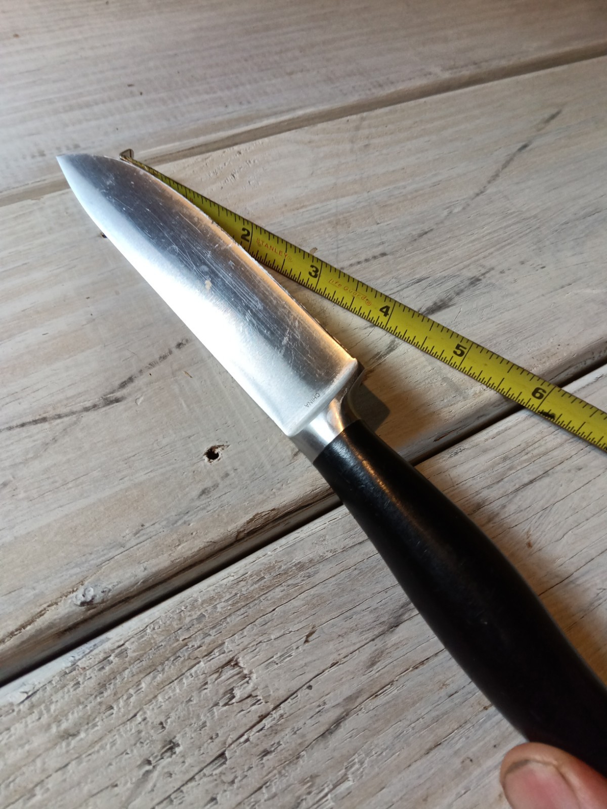 Pampered Chef Utility Knife Forged Cutlery German Cr Mo V steel 5” Blade Chef’s