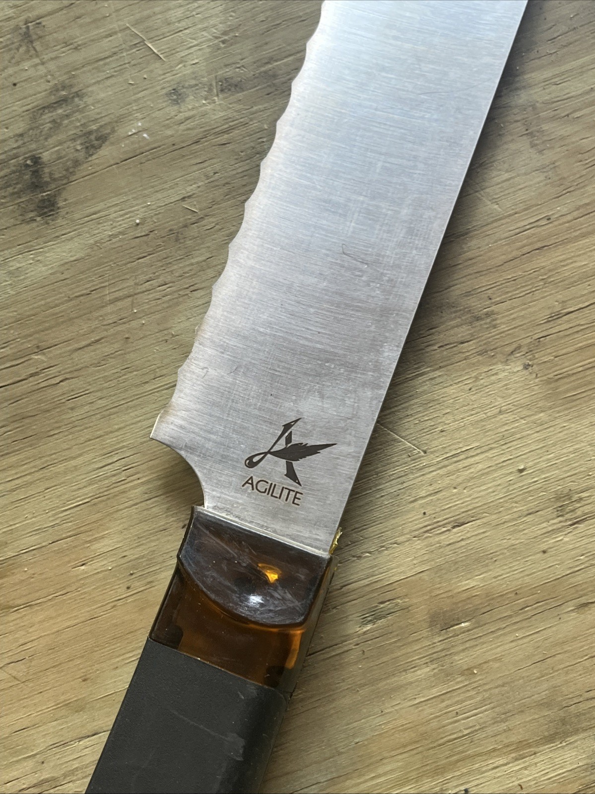 OKC Ontario Agilite 14C28N Utility Chefs Knife 9.35″ Made in USA