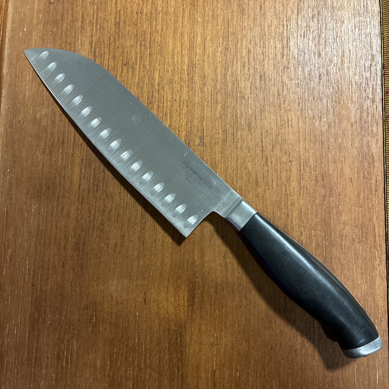 Calphalon CONTEMPORARY 7″ SANTOKU Knife on FULL-FORGED Satin-Finished Blade
