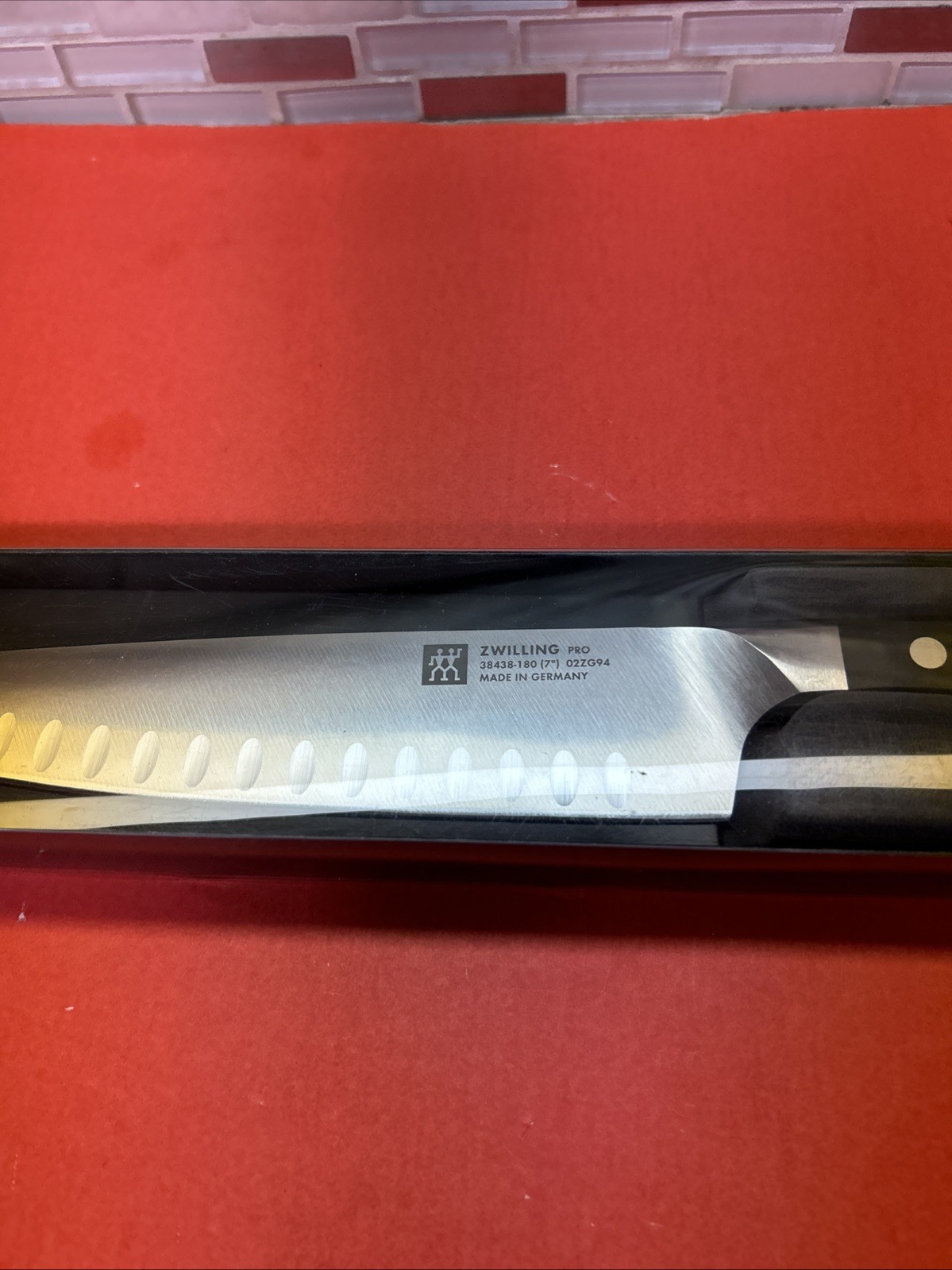 ZWILLING Pro 7-inch Hollow Edge Santoku Knife