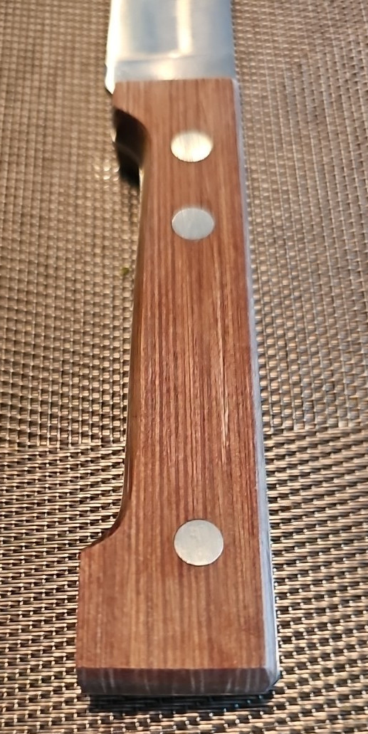 Dansk Slicer Knife 13 1/2″ – 8 1/2″ Blade – Teak Handle Mid Century Modern Japan