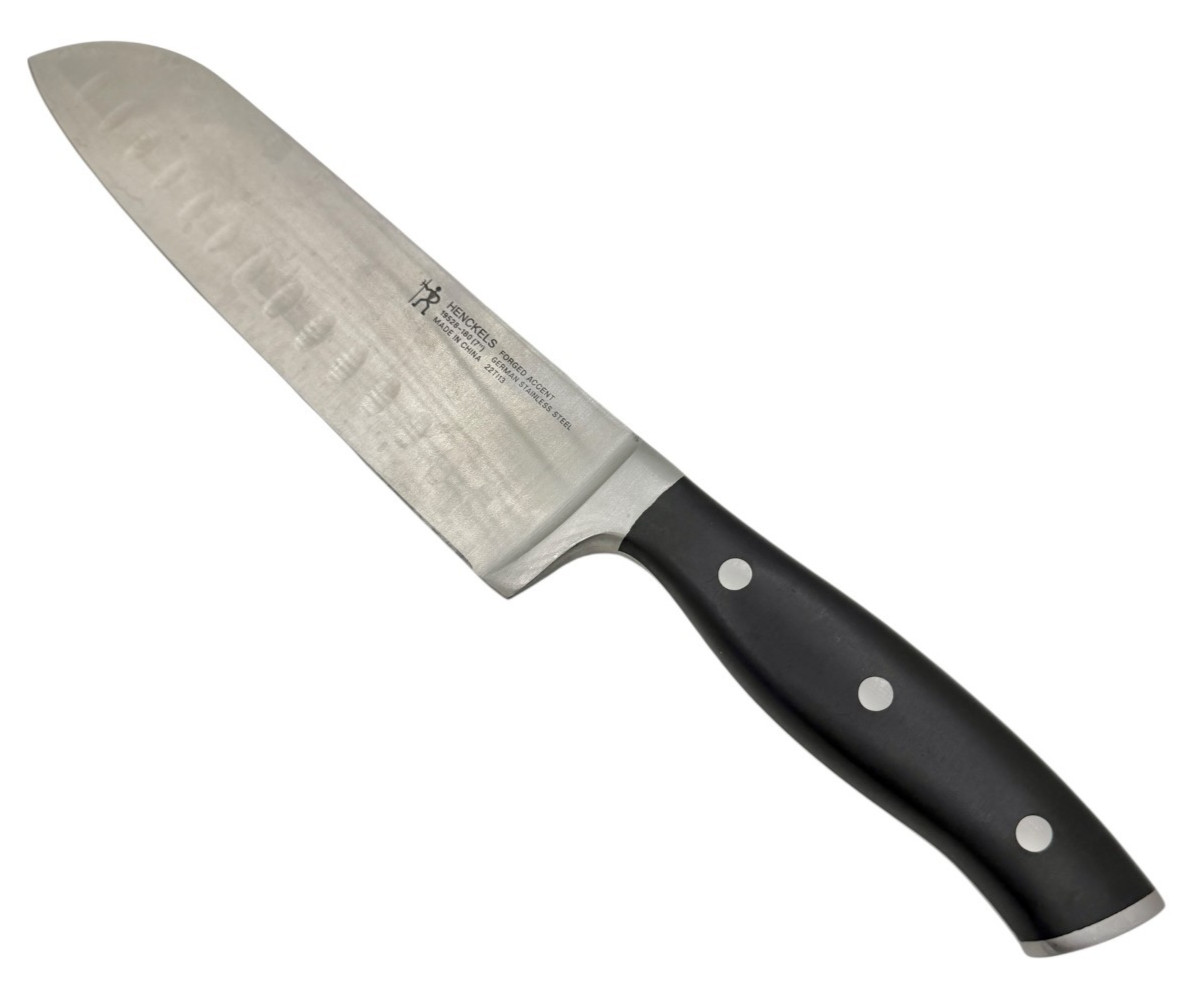 Henckels FORGED ACCENT 7-inch SANTOKU KNIFE w/ German Stainless Steel, 19528-180