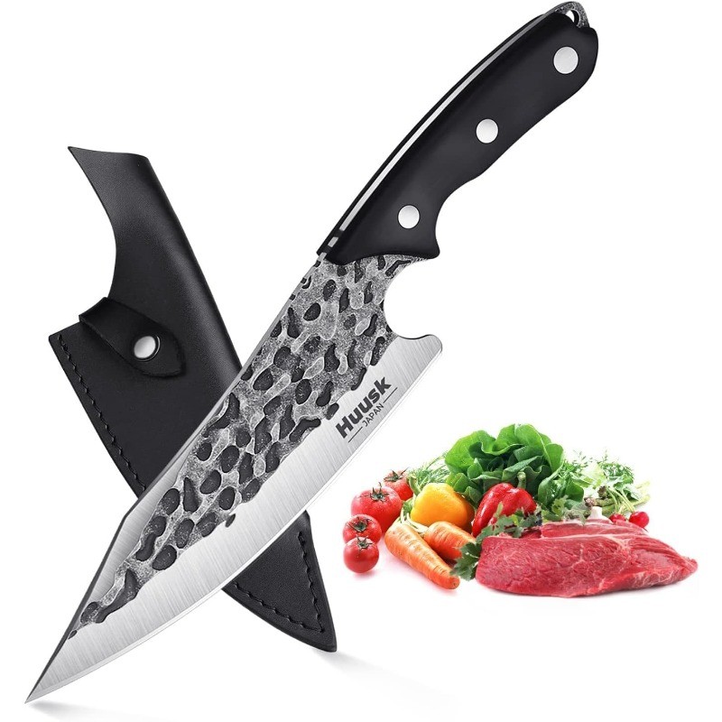 7 Inch Chef’s Knife Japanese Damascus Style Stainless Steel Pro Kitchen Knife
