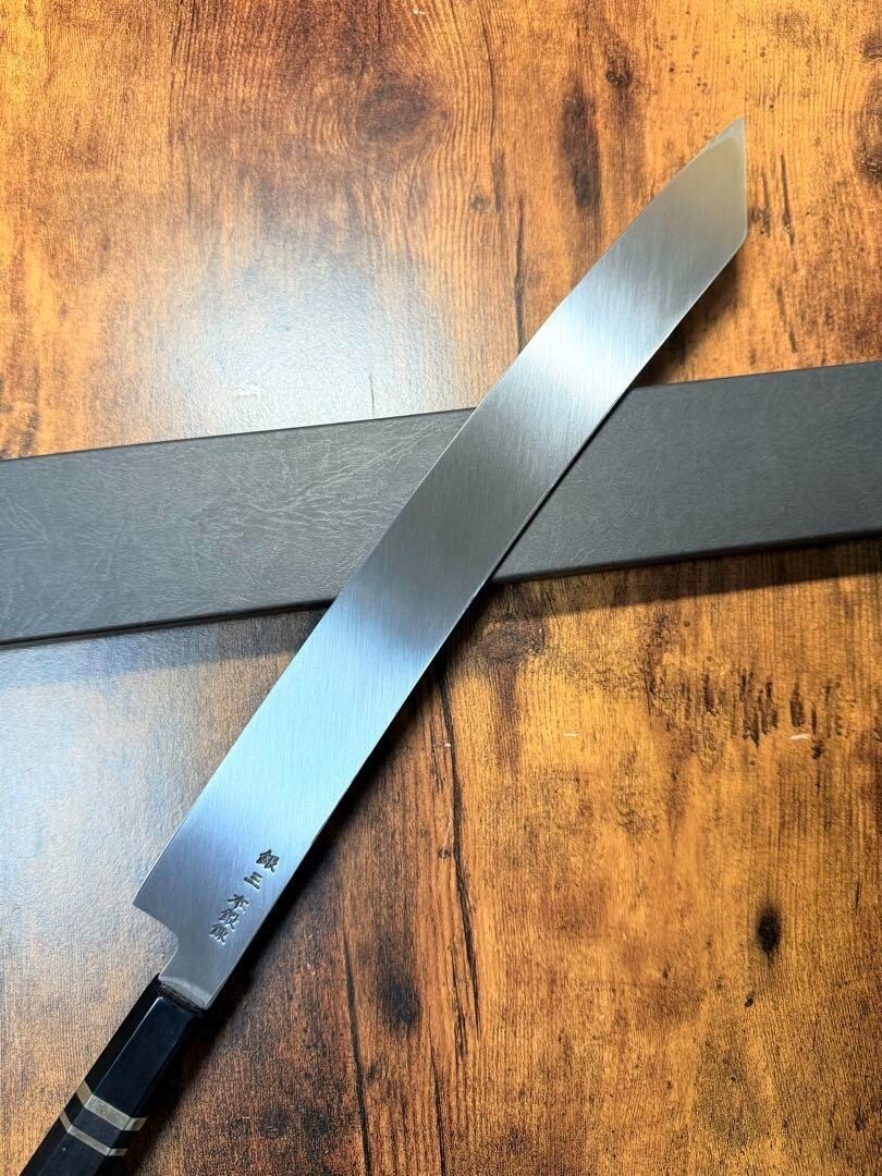 Nomura Shotaro Kiritsuke Yanagiba 335mm Japanese Sashimi Knife Ginsan Steel New