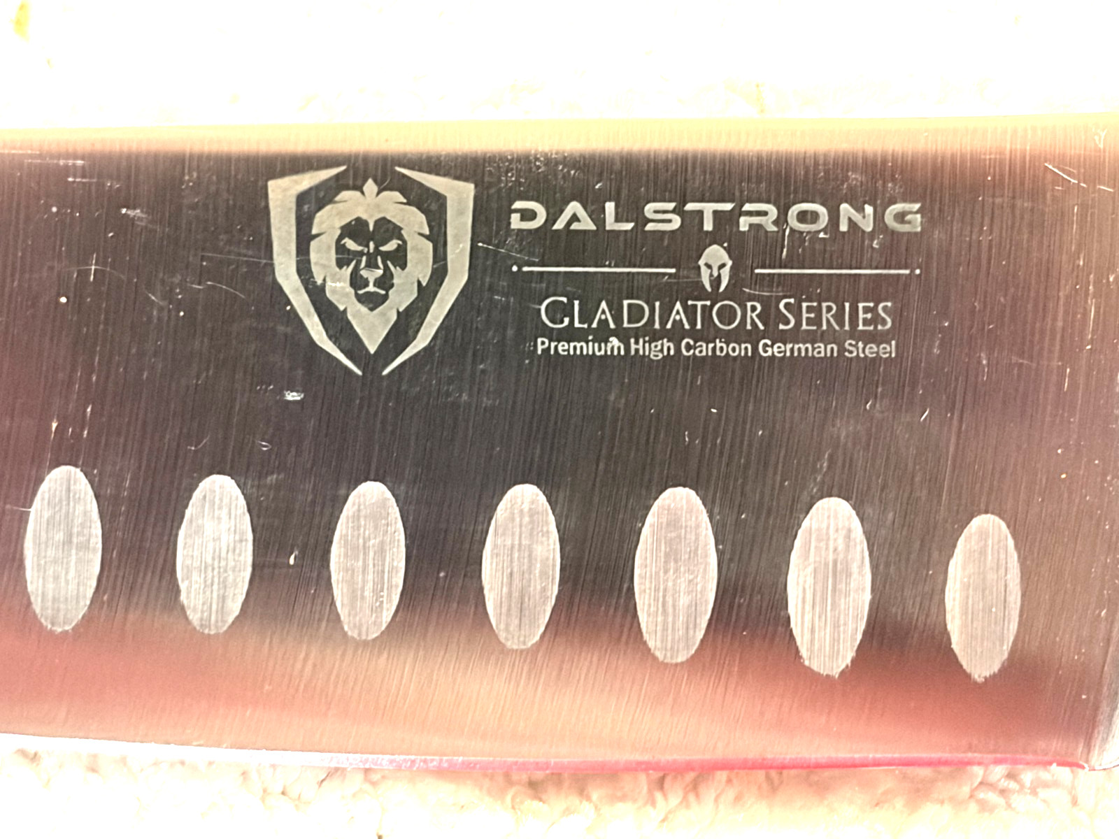 Dalstrong Gladiator Series 5″ Santoku Knife and Cover