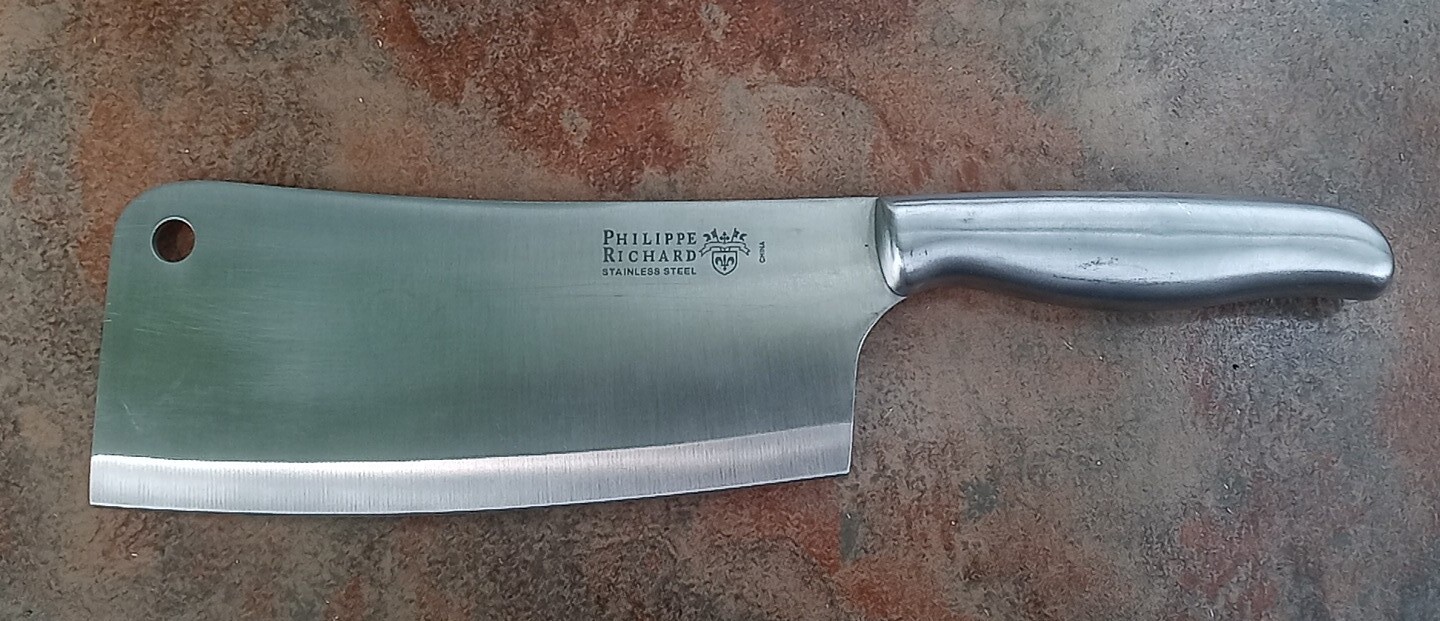 Philippe Richard- Cleaver Knife Chopper Butcher Knife Stainless Steel