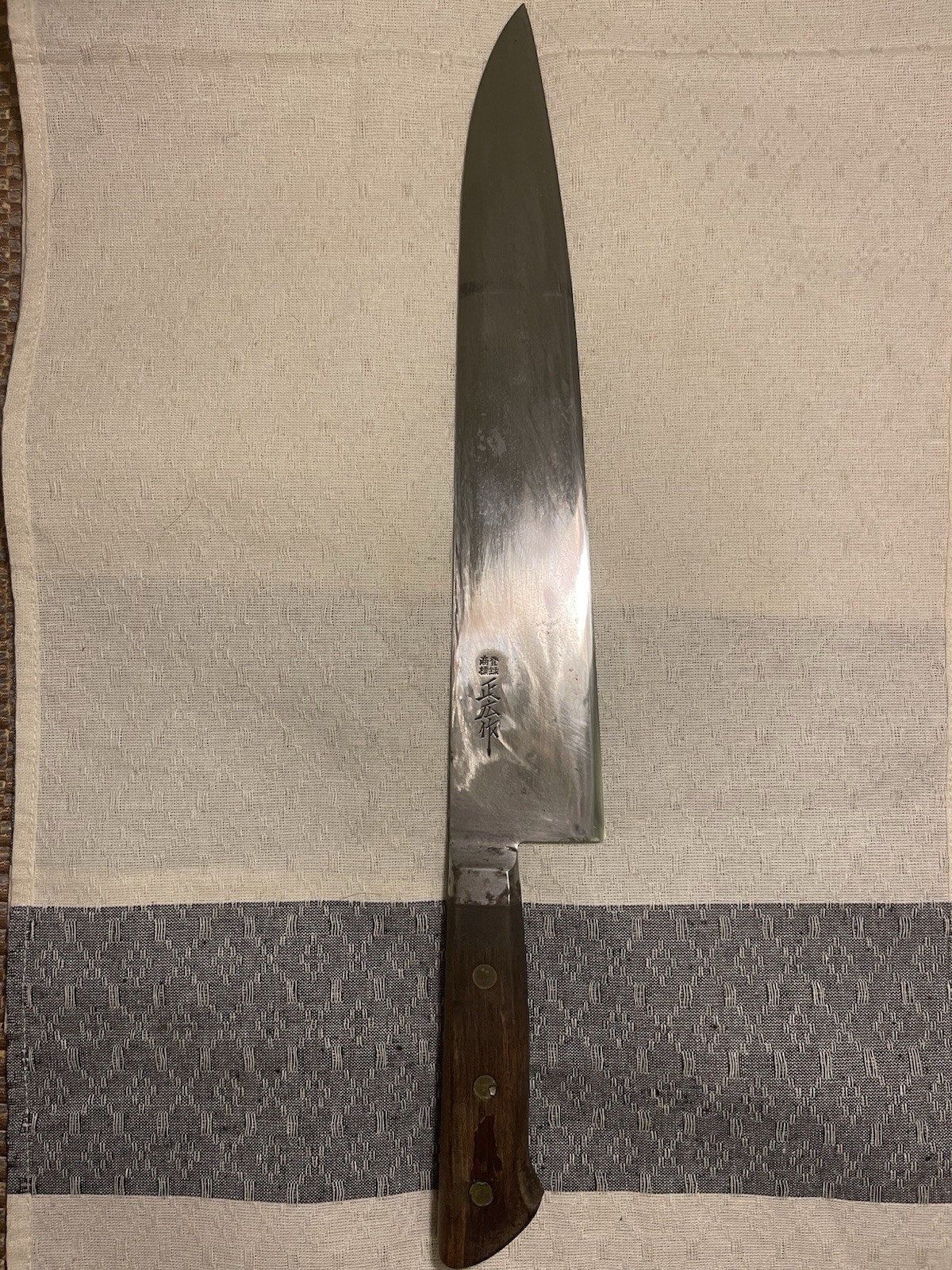 Japanese Gyuto Knife 300mm Masahiro 正広 日本鋼 kitchen knife