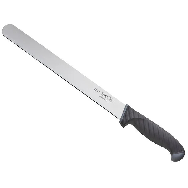 Schraf 12″ Smooth Edge Slicing Knife with TPRgrip Handle