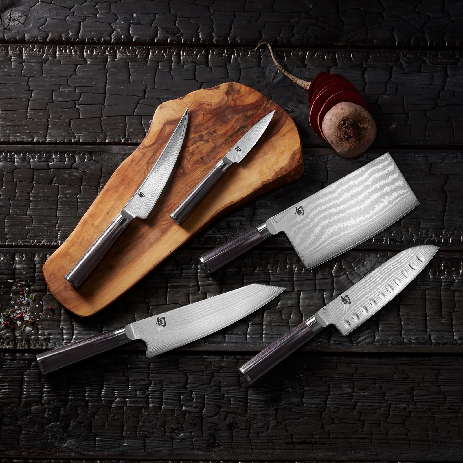 Shun Classic 8″ Kiritsuke Knife, Handcrafted Japanese Kitchen Knife, VG-MAX C…