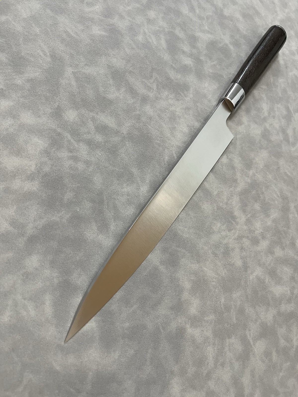 240mm 9.5″ Yanagiba Sushi Knife Single Bevel Right Hand Wenge Handle 7Cr Steel