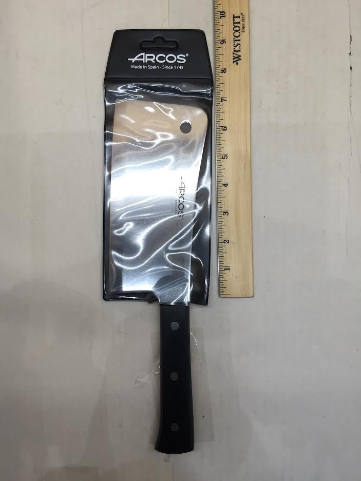 Arcos Cleaver Knife 7 Inch Nitrum Stainless Steel and 180 mm blade.