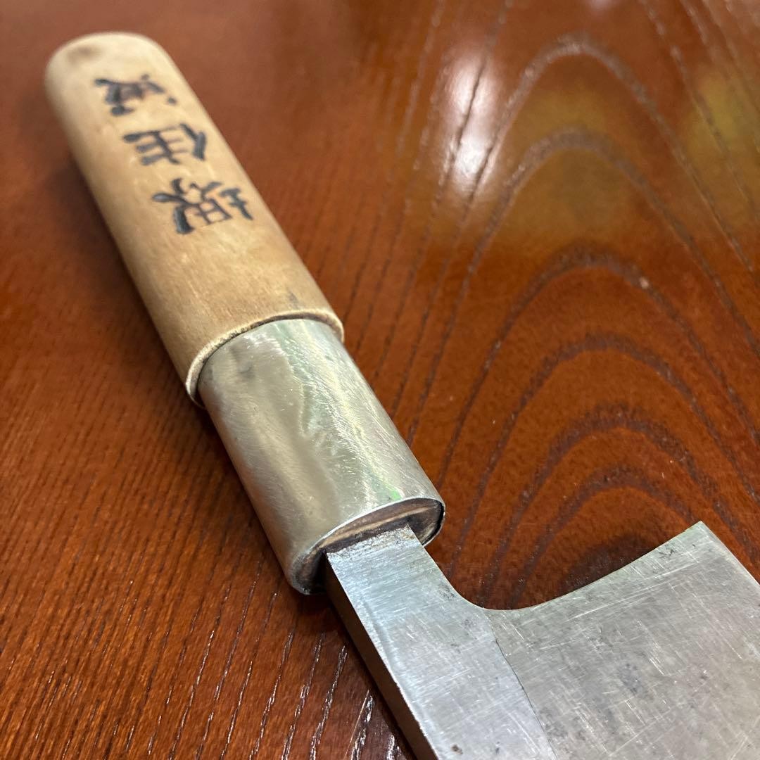 Sakai Ju Tora Deba Japanese Knife 170mm 6.7″ Carbon Steel Heavy 8mm Sharpened