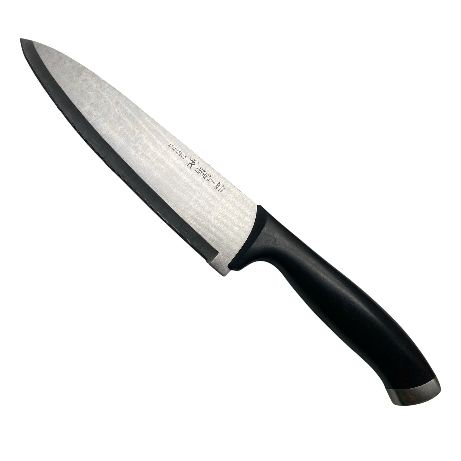 J.A. Henckels International Silver Cap 8″ Chef’s Knife Stainless Steel Black