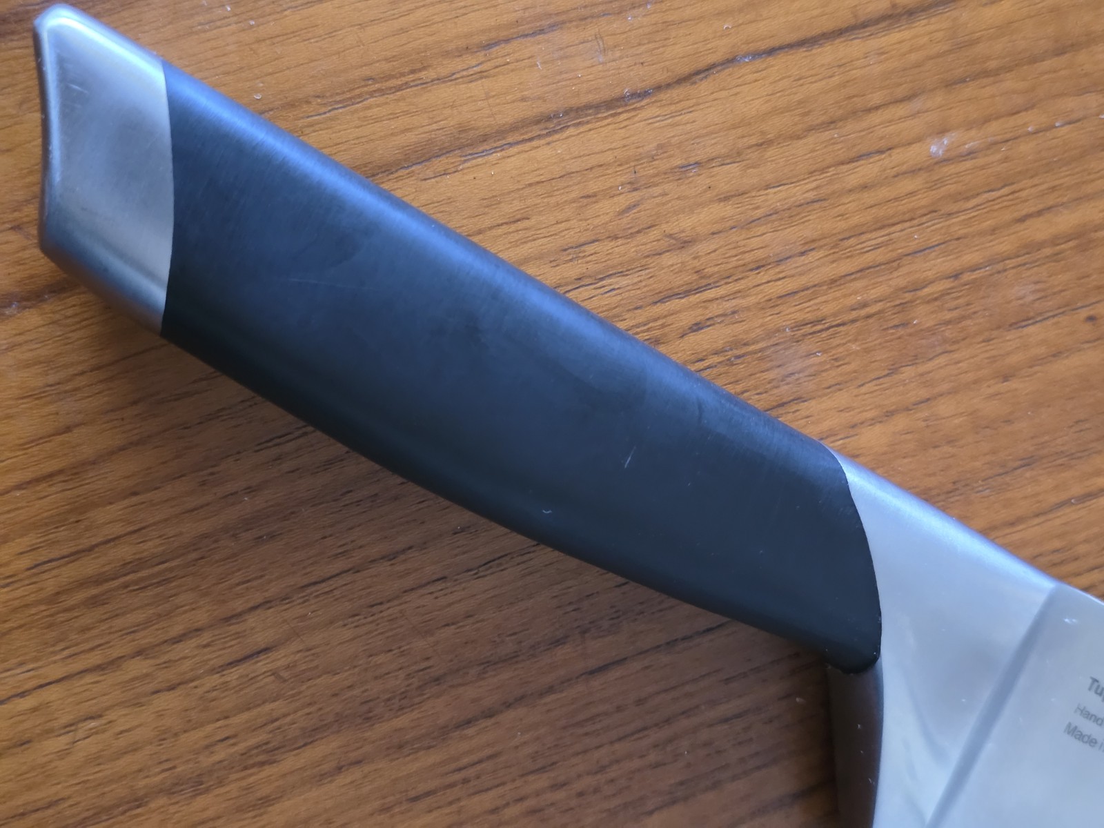 Tupperware Chef Series 8″ Chefs Knife Hand Polished Japanese Stainless Steel