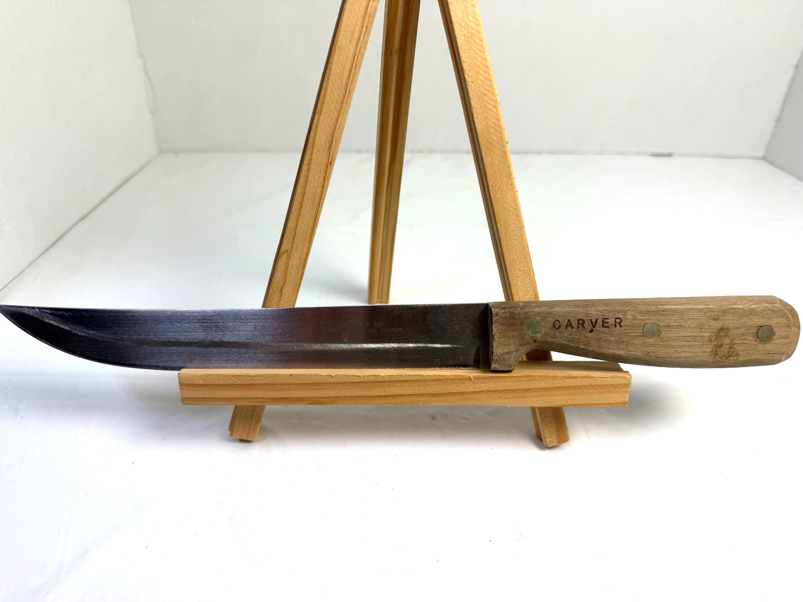 Vintage Case XX Carving Knife USA Stainless Wood Handle Pat 2147079 – 13 Inch