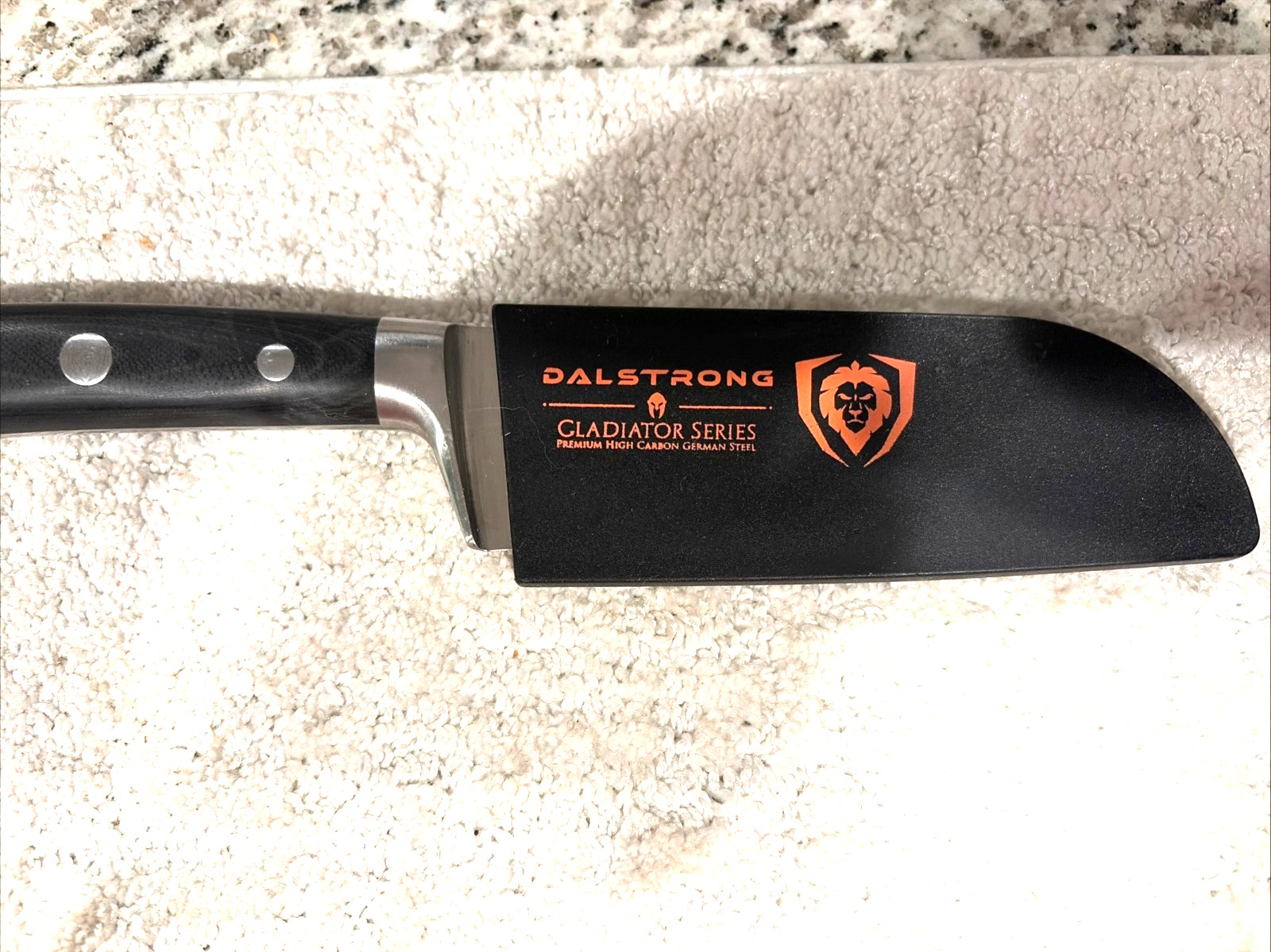 Dalstrong Gladiator Series 5″ Santoku Knife and Cover