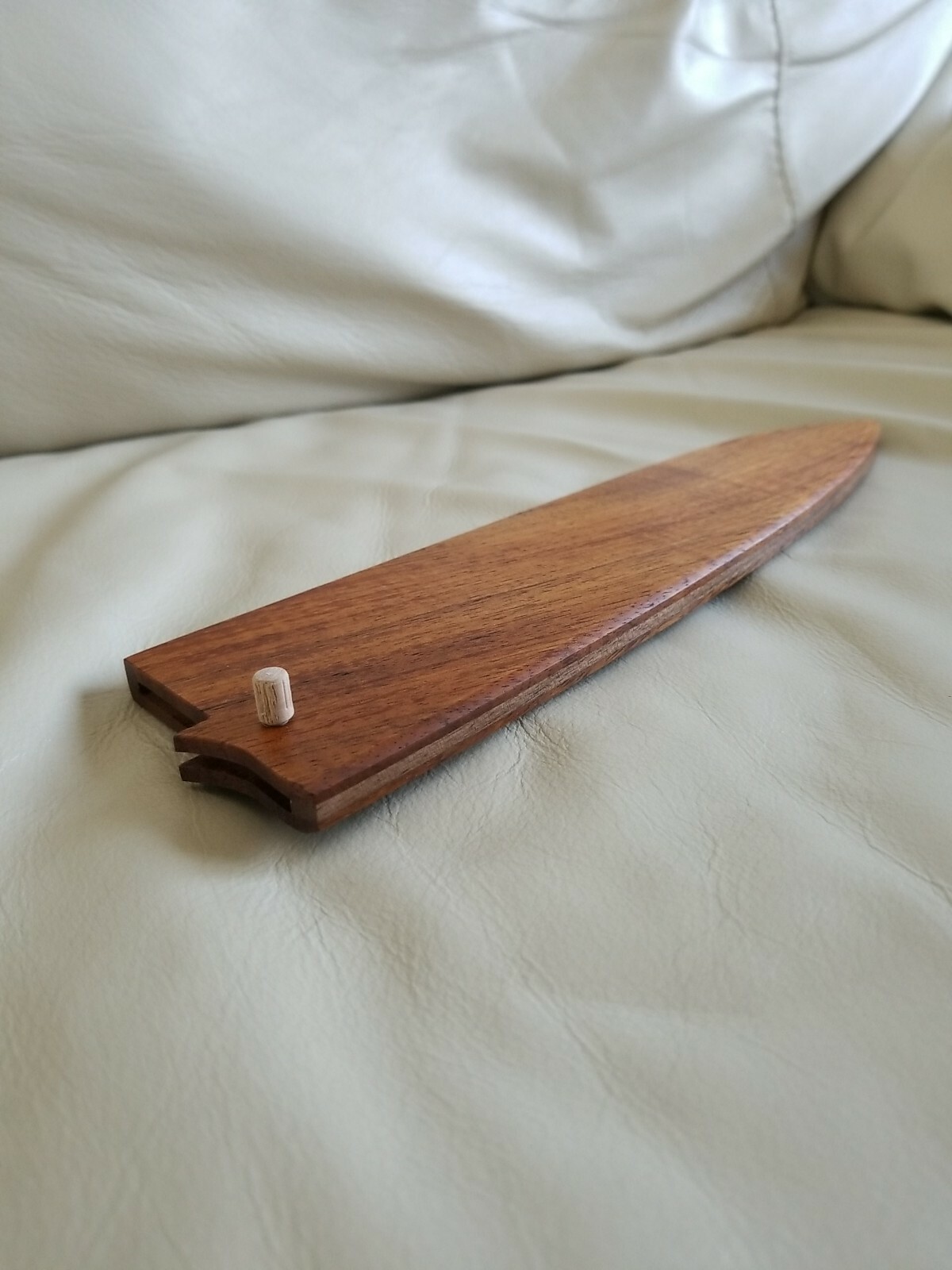 Saya only for Shun Fuji 10” Chef’s Knife Scabbard Wooden Cover