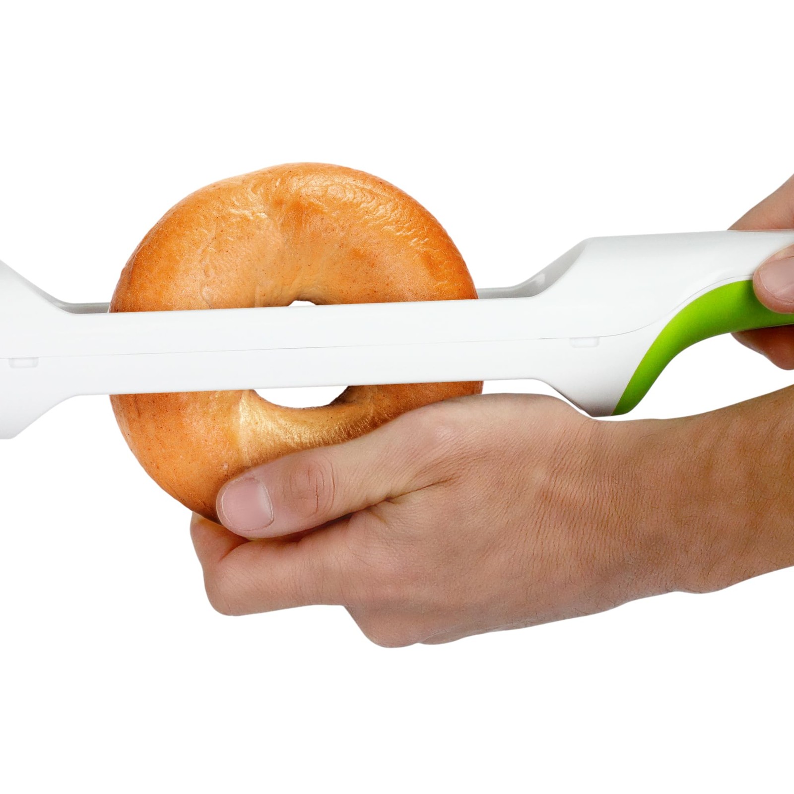 Premium Stainless Steel Bagel Knife – Serrated Edge for Smooth Cutting, Ergon…